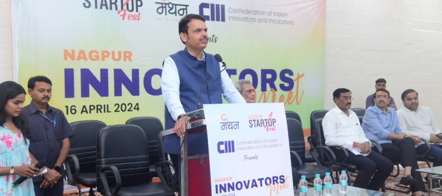 Devendra Fadnavis at Innovators Meet 2024